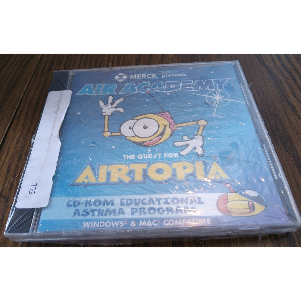 Merck Presents Air Academy The Quest For Airtopia PC CD Rom For Windows And Mac